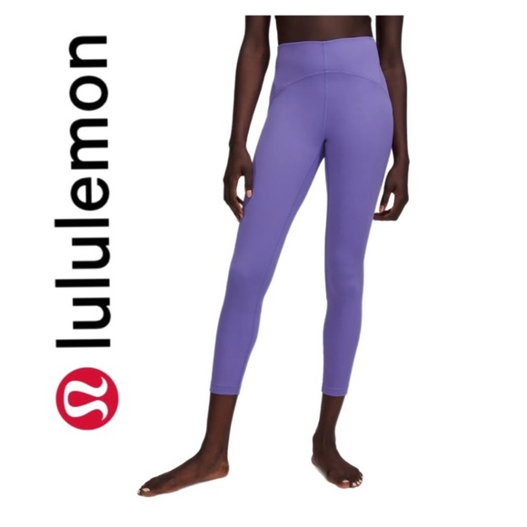 NWT LuLuLemon InStill High-Rise Tight 25" Size 4 Colour Charged Indigo Purple - Picture 1 of 4